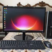 کامپیوتر i5 hp رم 8 هارد SSD مانیتور 22 Samsung