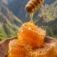 تهیه و توزیع عسل با موم کوهستان منگشت