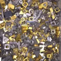 ضایعات تراشکاری وبرشکاری اینسرت مته انگشتی شکسته