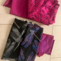 پارچه خوشرنگ وطرح مناسب خرج کاروکوسن دوزی