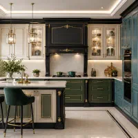 ساخت کابینت کمد دیواری پارتیشن تیوی باکس اقساطی