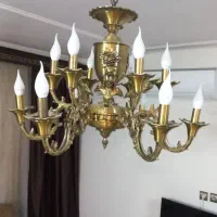 لوستر ۱۲ برنز برنجی