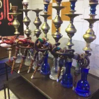 ۶ عدد تنه قلیون گنبدی