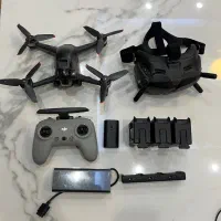 هلی شات DJI FPV در حد نو . بسیار کم کارکرد
