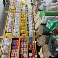 قفسه  پیچ ومهره راک سطل حبوبات جازغالی