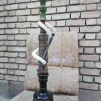 قلیان چوبی با طعم دوسیب جاافتاده