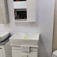 فول ست آینه باکس و روشویی کابینتی