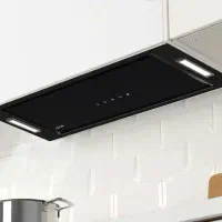 هود مخفی ۷۰ سانتی با گارانتی کف شیشه لمسی