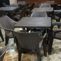هفت دست میز و صندلی 4 نفره