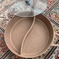 ماهیتابه دو قسمتی تفلون