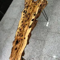 جلو مبلی چوب زیتون روستیک