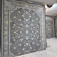 قالیباف ۱۲ کاشان  ۷۰۰شانه ۲۵۵۰تراکم نخ سنگین اصل