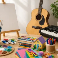 آموزش نقاشی و کاردستی موسیقی