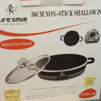 تابه بزرگ سایز ۳۶ مارک Life smile و تابه رژیمی