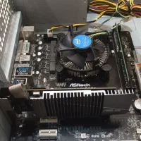 کیس 6100 h110 pro btc+/8G ddr4/G710 ddr5 2G/i3