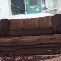 مبل شیش نفره دو عدد عسلی کوچک