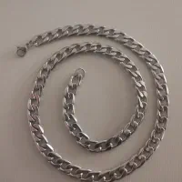 گردن بند استیل رنگ ثابت