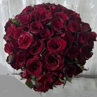 دسته گل رز طبیعی