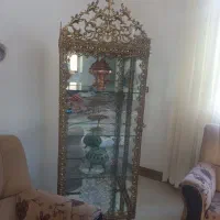 کنسول ساعت جا دستمالی وسطل اشغال وبوفه برنز سنگین