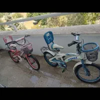 فروش دوچرخه سایز ۱۶ دو عدد در حد نو