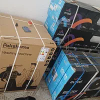 کولر گازی ایوولی 24هزار و لباسشویی پاکشوما آکبند