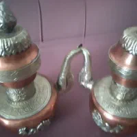 جفت گلاب پاش مسی کهنه
