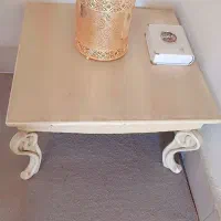 میز عسلی و سطل زباله جا دستمالی