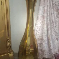 گلدان کنارسالنی طلایی ارتفاع حدودا 140