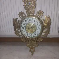 ساعت برنزی طاووس