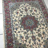 دو عدد فرش دستباف کاشان تازه بافته شده