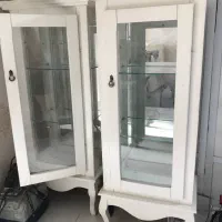 بوفه ویترین کتابخانه