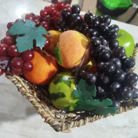 سبد میوه،جاشمعی و دکوری