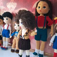 عروسکهای دست بافت