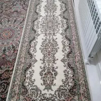 فرش کناره 3متر در 1متر. دستبافگونه.تمام نخ