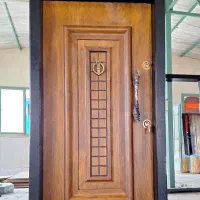 درب ضد سرقت چوب راش درب ضدسرقت کد006