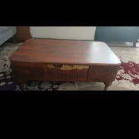 میز جلو مبلی و گل میز