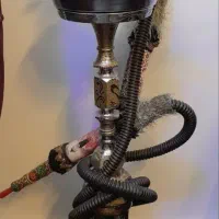 قلیان کامل برنجی حاج اوغلی (نادر)درحدنو