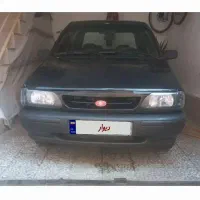 فروش پراید مشکی روغنی مدل ۸۴