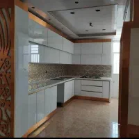 ست کابینت تمام MDF ساده وپله ای//OHG908