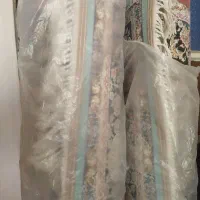 دو عدد فرش ماشینی پاتریس دلیجان طلایی