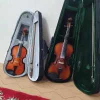 دو عدد ویالون ۳/۴ و ۱/۴ تمیز