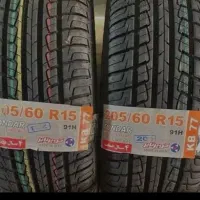 لاستیک 205/60/15نو چهار حلقه