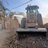 خاکبرداری گودبرداری شفته تخریب بیل بهکو حفر کانال