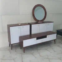 آینه کنسول و میز تلویزیون