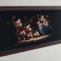قاب عکس نقاشی روی مخمل