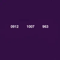 0912 - 1007 - 963