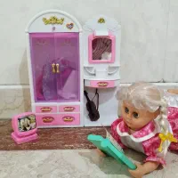 سرویس کمد باربی ، عروسک دکوری