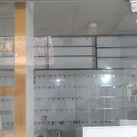ویترین و قفسه تخته رگال تمام Mdf