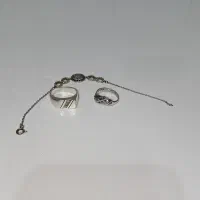 دست بند انگشتر نقره 925