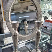 آینه و شمعدان نقره